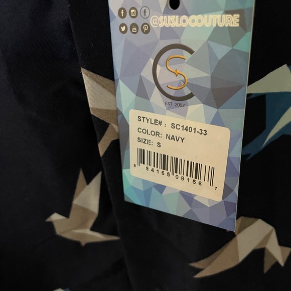 Men Dress Shirt with Paper Craine Motif - Picture 3 of 3